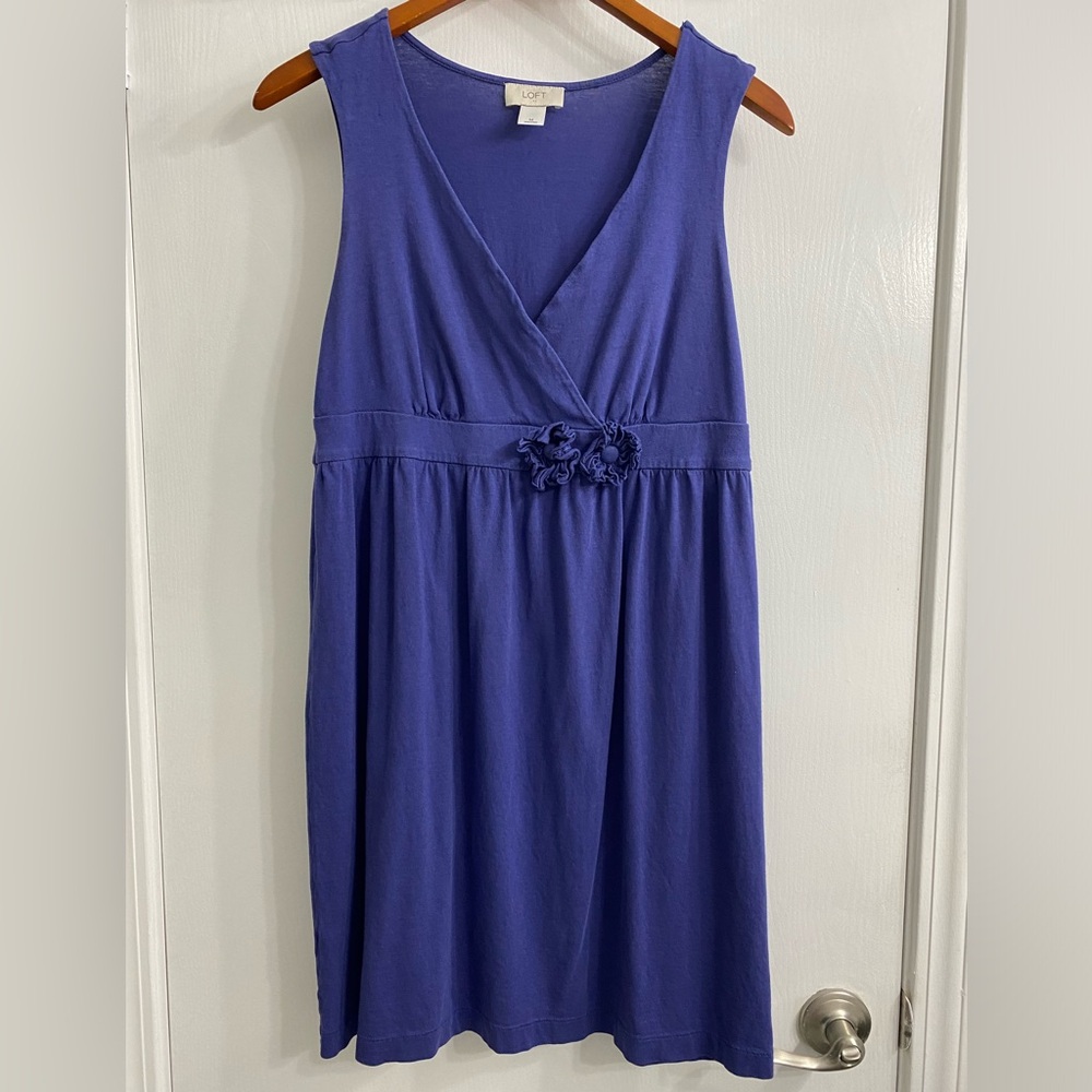 Loft Summer Dress Sleeveless Medium